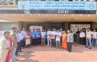ICAR-CIFRI, Barrackpore Advances Cleanliness, Dignity of Safai Mitras and Environmental Sustainability under Swachhata Special Campaign 6.0