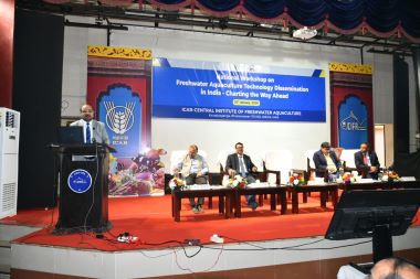 ICAR DG calls for linking Science with Society to enhance farm productivity in fish culture