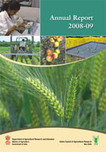 DARE/ICAR Annual Report 2008-2009