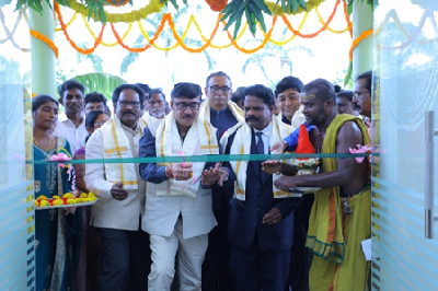 Dr Rajbir Singh, DDG (Agri. Ext) ICAR Inaugurates New Administrative Building at KVK Nellore-II (Periyavaram), Andhra Pradesh