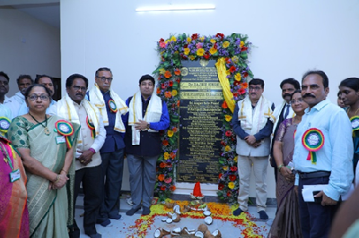 Dr Rajbir Singh, DDG (Agri. Ext) ICAR Inaugurates New Administrative Building at KVK Nellore-II (Periyavaram), Andhra Pradesh