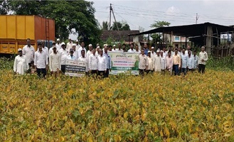 सोयाबीन फसल के लिए कृषि दिवस एवं फसल स्पर्धा आयोजित