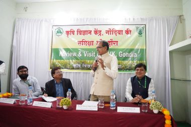 Union Agriculture Minister Shri Shivraj Singh Chouhan Visits KVK Gondia