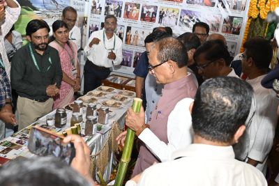 Union Agriculture Minister Shri Shivraj Singh Chouhan Visits ICAR-CCARI Technology Exhibition in Goa