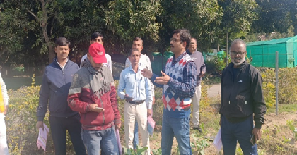 Five-Day Training-cum-Exposure Visit on Modern Fruit and Vegetable Production Concludes at ICAR–KVK (CISH), Malda
