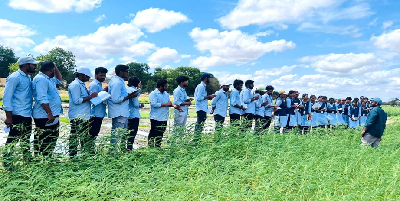 Report on Campaign for Balanced Use of Fertilizers under ICAR-ATARI Zone X, Hyderabad