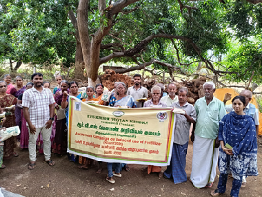 Report on Campaign for Balanced Use of Fertilizers under ICAR-ATARI Zone X, Hyderabad
