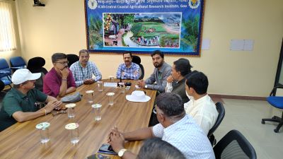 Press and Media Delegation Visit to ICAR–CCARI, Goa