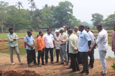 ICAR-CCARI, Goa Organises Exposure-cum-Interaction Meet of Fish Farmers from Honnavara, Karnataka on Improved Aquaculture Technologies and Practices
