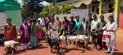 ICAR-CCARI, Goa Organises Training on Scientific Goat Farming and Input Distribution to SC Farmers at Kirlos, Maharashtra