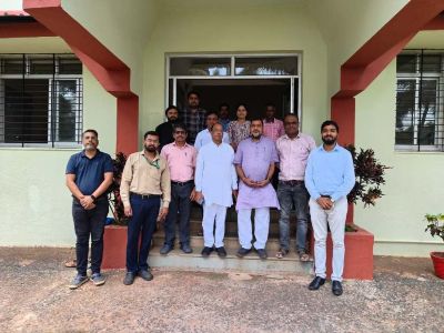 Shri Abhay Mahajan, Member Secretary, DRI, Visits ICAR–CCARI, Goa