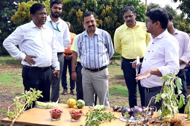 Dr. A.K. Nayak, DDG (NRM), ICAR, Visits ICAR–CCARI, Goa