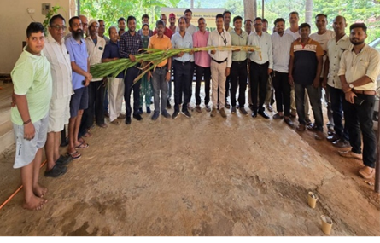 ICAR-CCARI, Goa Organises Field Day on Year-Round Green Fodder Production Using Super Napier Grass