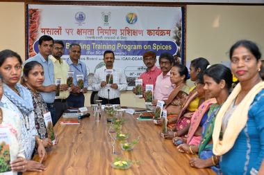 Capacity Building Training Programme on Spices Organised | ICAR