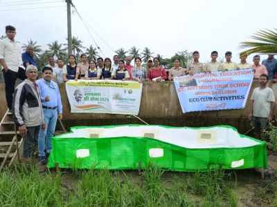 Vermicomposting for Sustainable Agriculture; Live Method Demonstration by ICAR–KVK, CCARI, Goa