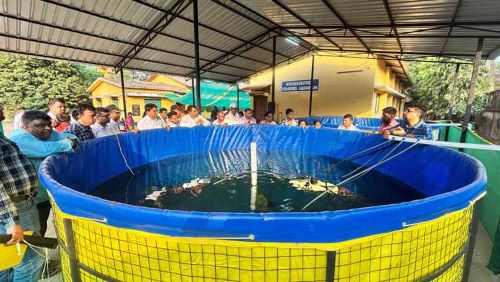 Training on ‘Diversified Farming for Sustainable Income’ and Input distribution under SCSP Organised at ICAR-CCARI, Goa