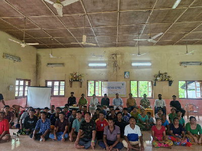 Scientist–Farmer Interaction Programme Organised at Tapoiming Village, Car Nicobar