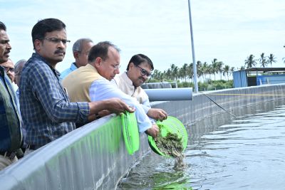 DDG (Fisheries Science), ICAR Reviews Progress of National Flagship Research Projects at ICAR-CIBA, Chennai