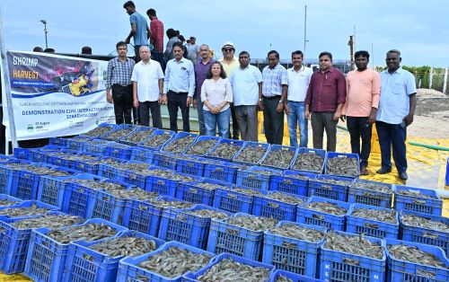 ICAR–CIBA, Chennai Demonstrates Fishmeal-Free Shrimp Production through SIPNSF