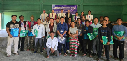 Pilot Scale Activity on Species Diversification in Carp Polyculture involving “Farmers into Research” Organised