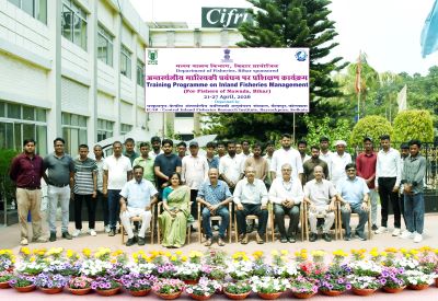 ICAR-CIFRI, Barrackpore Empowers Nawada Farmers for Income, Nutrition and Blue Growth