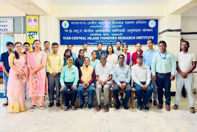 ICAR-CIFRI, Regional Centre, Guwahati Showcases Drone Technology for Smart Fisheries Management at Guwahati Workshop