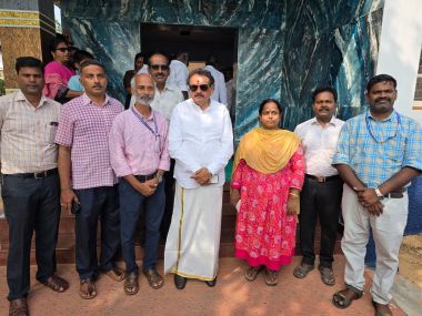 MoS Prof. S. P. Singh Baghel Visits Mandapam Regional Centre of ICAR-CMFRI