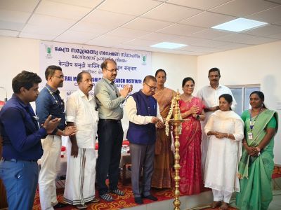 Redeveloped Marine Research Aquarium and Mariculture Training Centre inaugurated at ICAR-CMFRI Calicut Regional Station
