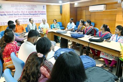 ICAR-CIFRI, Barrackpore Empowers Odisha’s Field-Level Capacity in Fish Health and Disease Management