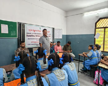 Swachh Pathshala – Yuva for Swachhta Programme Organised for School Students in Ranga Reddy