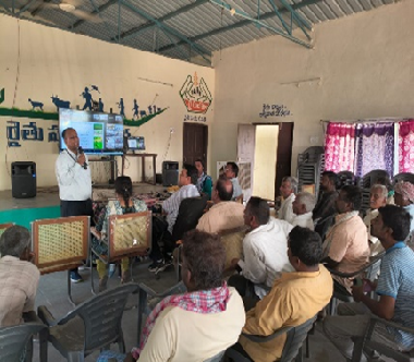 ICAR-CRIDA, Hyderabad Organises Awareness Programme on Soil Health Management and Balanced Fertilizer Use under Mera Gaon Mera Gaurav