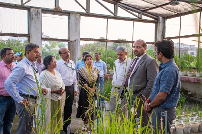 DG, ICAR Visits ICAR-CRRI-CRURRS, Hazaribagh Station