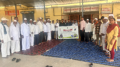 ICAR-DFR, Pune Organises Awareness and Demonstration Drive under Khet Bachao Abhiyan at Kalus Village, Pune