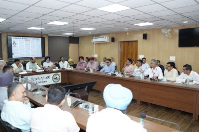 Scientist-Farmer Interaction on Rabi Priorities and Sustainable Agriculture held at ICAR-ATARI, Ludhiana