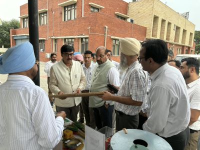 Scientist-Farmer Interaction on Rabi Priorities and Sustainable Agriculture held at ICAR-ATARI, Ludhiana