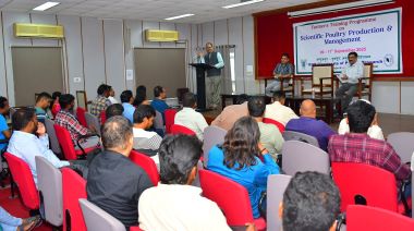 Training on Scientific Poultry Production and Management Organized