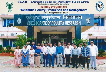 Training on Scientific Poultry Production and Management Organised