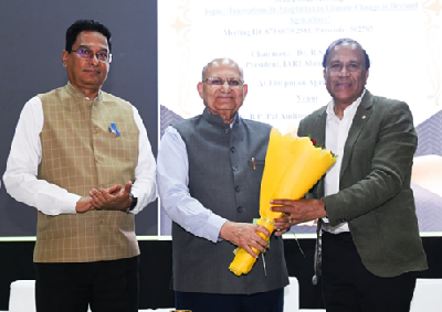 ICAR–IARI, New Delhi and IARI Alumni Association Organize Expert Lecture on Climate Change Adaptation in Dryland Agriculture