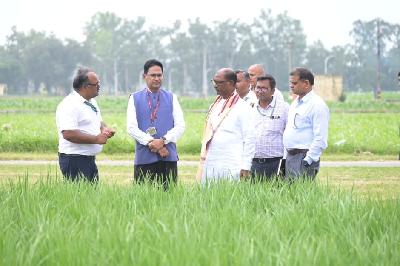 West Bengal Agriculture Minister visits ICAR-IARI, New Delhi