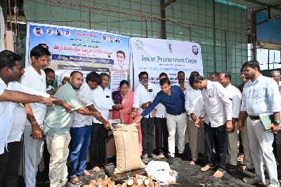 Tekmal FPO in Telangana Promoted by ICAR-IIMR, Hyderabad receives Jowar Procurement Centre to boost market access