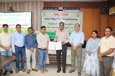 ICAR-IIRMR, Bharatpur Inks MoU with Acharya Narendra Deva University of Agriculture & Technology, Ayodhya