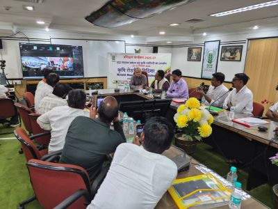 Farmers' Training Programme on "Soil Health Management and Use of Farm Equipment’s" for farmers of Vidisha district jointly Organised by ICAR-IISS & ICAR-CIAE, Bhopal