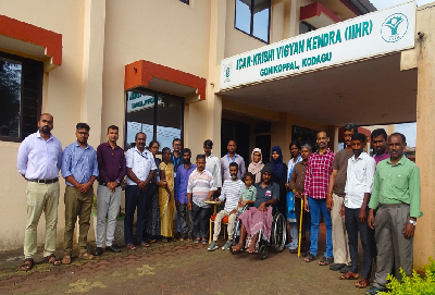 ICAR–KVK Kodagu Promotes Inclusive Livelihoods through Agri-Based Training for PwDs and Caregivers