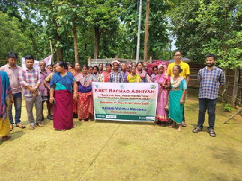 KVK Dhalai Intensifies ‘Khet Bachao Abhiyan’ Across Tripura to Promote Sustainable Agriculture