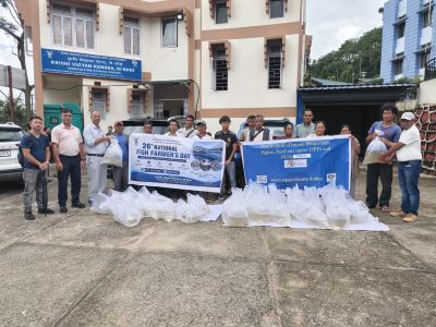 KVK Ri Bhoi Celebrates 26th National Fish Farmers' Day 2026 with Training and Fingerling Distribution