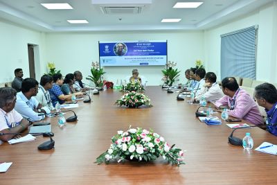 Union Minister of State for Agriculture and Farmers’ Welfare Shri Ram Nath Thakur Reviews R&D Activities of ICAR-CIBA, Chennai