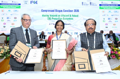 ICAR–IIMR, Hyderabad Signs Tripartite MoU with VSI Pune and IFGE for Research Collaboration and Promotion of Millets for Bioenergy