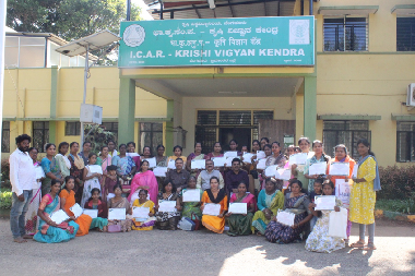 Skill Development Training on ‘Waste to Wealth’ Empowers SC Farmers at KVK Bengaluru Rural