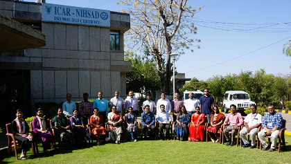 ICAR-sponsored 10-day short course concludes at ICAR-NIHSAD, Bhopal