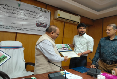 National Workshop on Natural Fibre-Based Vegan Leather and Low-Cost Biodegradable Flexible Composites Organized at ICAR–NINFET, Kolkata
